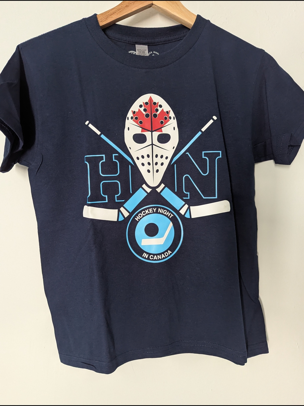 Hockey Night in Canada Navy Graphic Short Sleeve Tee